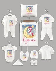 Unicorn Modeli 11'li Organik İsme Özel Hastane Çıkışı