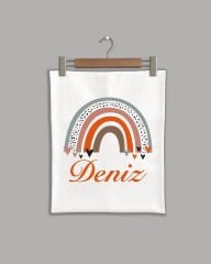 Gökkuşağı Modeli Organik Battaniye